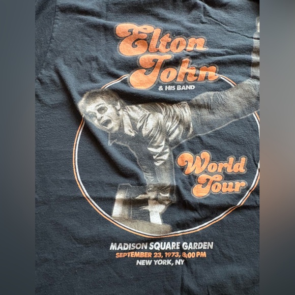 Vintage Style Elton John Tour Tee - Picture 2 of 5